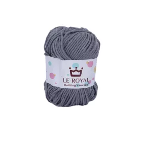 Kötő és horgoló fonal - 50 g középszürke