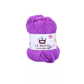 Kötő és horgoló fonal 50 g közepes lila