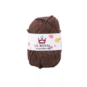 Kötő és horgoló fonal - 50 g mandulabarna