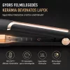 Kemei KM-458 professzionális hajvasaló – kerámia bevonatú hajegyenesítő gyors felfűtéssel