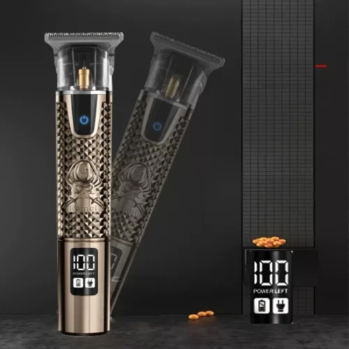 KEMEI KM-873 professzionális hajvágó – LCD kijelzővel, USB töltéssel