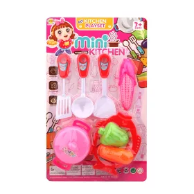   Műanyag mini Kitchen játék konyha szett - 3 éven felülieknek
