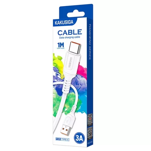 Kakusiga 1 m-es adatkábel USB- USB-C