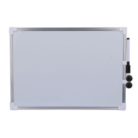   Mágneses fehértábla 25×35 cm – törölhető filccel és 2 db mágnessel, hordozható írótábla