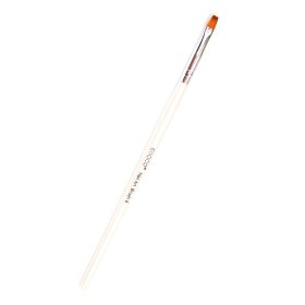 Építő ecset zseléhez gélekhez 6#. Ezüst