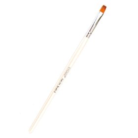 Műköröm építő ecset zseléhez gélekhez 8#. Ezüst