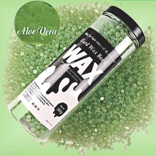 Aloe Vera illatú hard wax gyantagyöngy – 300 g – természetes fenyőgyantából