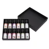 KUZUAN illóolaj szett ajándékdobozban – 12x10 ml természetes aromaterápiás olajok diffúzorhoz