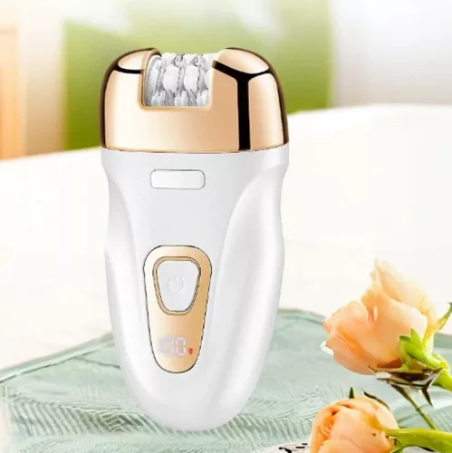 Kemei KM-7102 3 az 1-ben női elektromos epilátor – szőrtelenítő készülék, érzékeny területekre, USB töltéssel