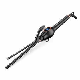   Kemei W8892S professzionális kúpos hajgöndörítő – kerámia bevonattal, digitális hőfokszabályozással