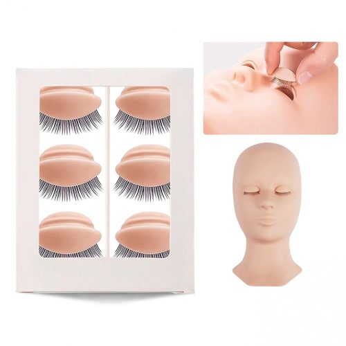 3 pár Gyakorló Szempilla