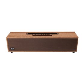   Zenedoboz XM-520 vezeték nélküli 20 W - fa mintázatú és anyagú - 38 x 9 x 9 cm