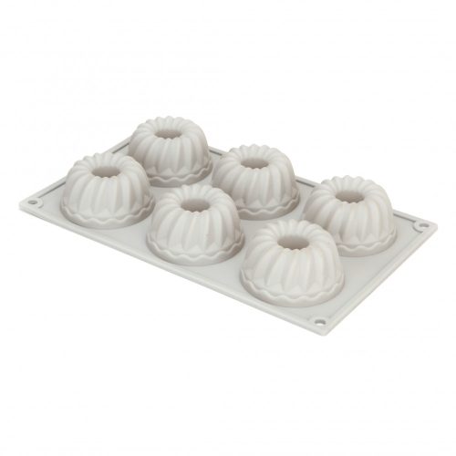 Szilikon minikuglóf forma 6 adagos, Casasunco