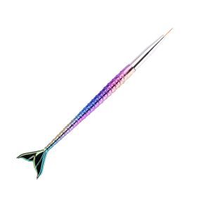   ESSACO köröm ecset sellő forma 3 darabos 16,5 cm hosszú színes, hegyes