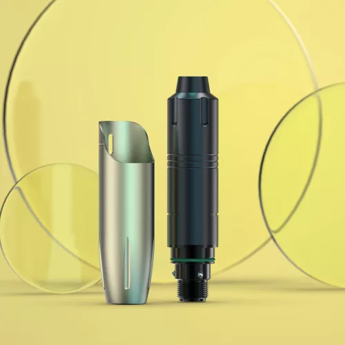 HY-1005 Forgómotoros Tetováló Toll Csatlakozó Adapterrel - Fekete arany: Professzionális Eszköz a Tetováláshoz