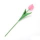 Tulipán szálas élethű növény 34 cm - Rózsaszín