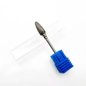   Karbid csiszolófej – nagy kúp forma, rombuszhálós vágással