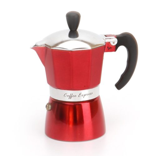 Kotyogós kávéfőző 6 csésze - Piros