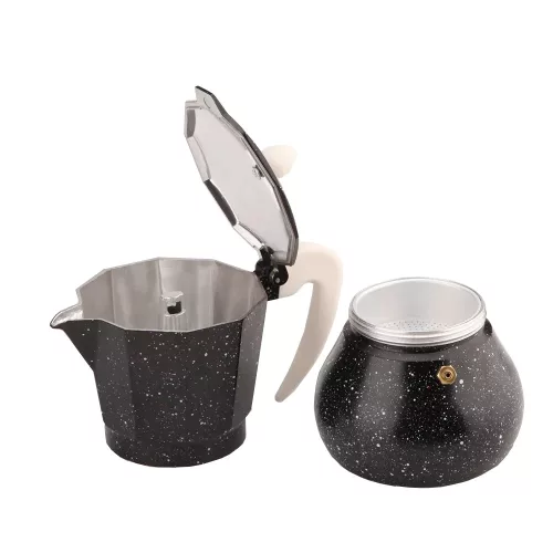 Kotyogós kávéfőző 3 személyes - fekete