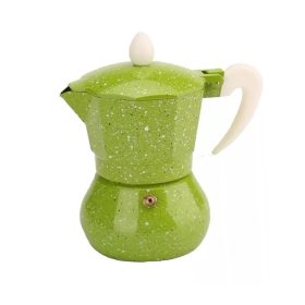 Kotyogós kávéfőző 3 személyes - zöld