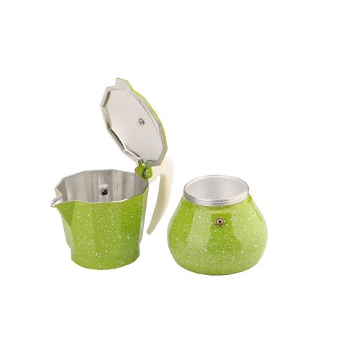 Kotyogós kávéfőző 3 személyes - zöld