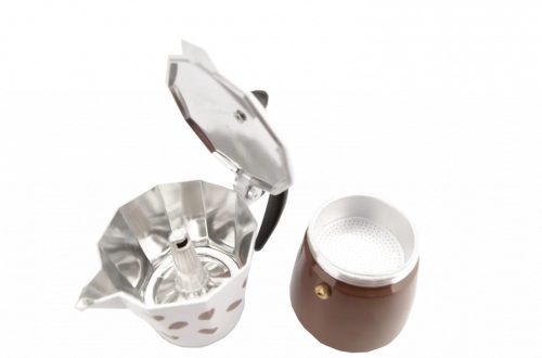 Kotyogós kávéfőző 6 személyes - kávészem mintás