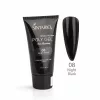 SINTARIO Poly Gel 08 Night Black – mélyfekete építő zselé körömhosszabbításhoz, HEMA & TPO mentes