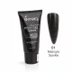 SINTARIO professzionális poly gel körömépítéshez – 01 Midnight Sparkle fekete csillámos, HEMA & TPO mentes műköröm gél