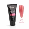 SINTARIO Poly Gel 03 Rosy Shimmer – rózsás csillogású építő polygél UV/LED lámpához, professzionális körömépítéshez