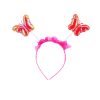 Pillangó/tündér farsangi jelmez kislánynak - pink -50 cm