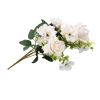 Rózsacsokor művirág - 7 szálas 33 cm