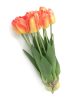 Tulipán csokor élethű növény, 12 szálas – Narancssárga