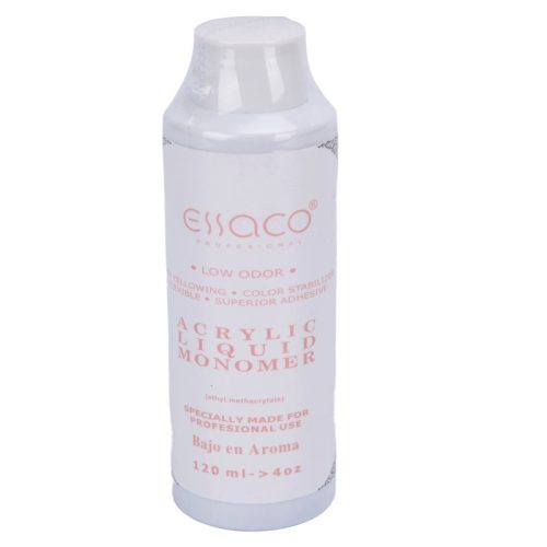 ESSACO Akril Liquid Monomer 120 ml – Szagcsökkentett formula körömépítéshez