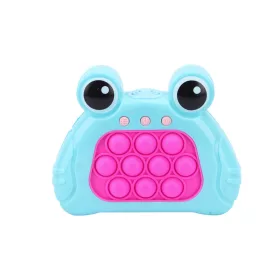   Pop It antistressz játék - Béka formájú, hanggal és memória funkcióval, pink
