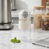 500 ml-es szívószálas sport kulacs csúszásmentes markolattal – BPA-mentes ivópalack, fehér