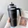 SITARAYURI Coffee thermo bögre szívószállal és füllel – 1 liter, fekete