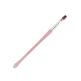 Műköröm zselés építő ecset 3 darabos szett 17,5 cm