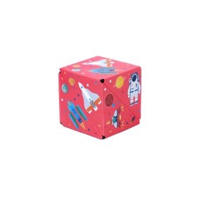 3D Mágneses Varázskockák - rozsaszín űrhajós
