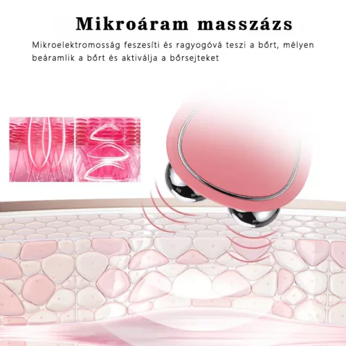 Mikroáramú arcmaszírozó készülék USB töltés