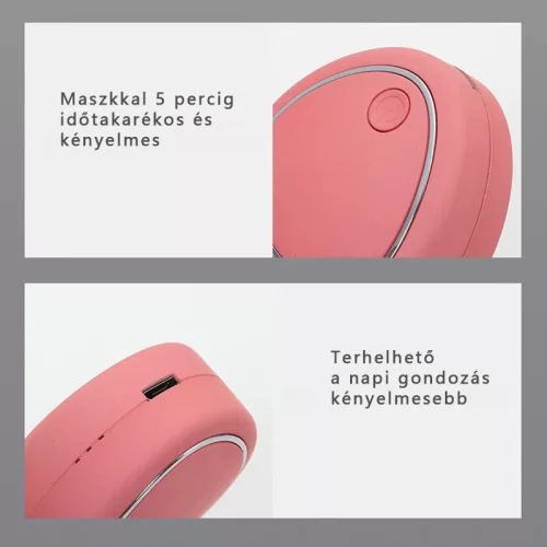Mikroáramú arcmaszírozó készülék USB töltés
