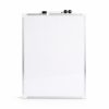 Mágneses fehér tábla 35 × 45 cm – falra szerelhető jegyzet- és üzenőtábla otthonra és irodába