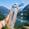Sport kulacs 900 ml – BPA-mentes ivópalack csavaros kupakkal, szürke