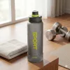 Sport kulacs 900 ml – BPA-mentes ivópalack csavaros kupakkal, középszürke