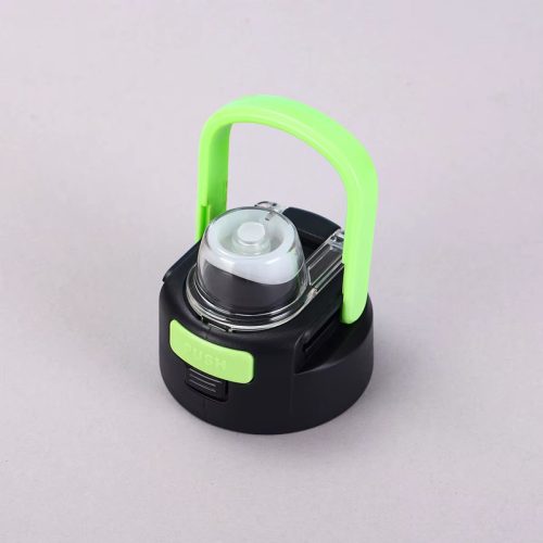 550 ml sport termosz duplafalú rozsdamentes acélból – rózsaszín-fehér szigetelt kulacs