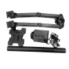 Dupla asztali monitortartó kar 15–33″, 2×8 kg, VESA 75/100