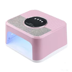  SUN L5 professzionális UV/LED körmös lámpa – 268W, pink, intelligens szenzorral és 4 időzítő móddal