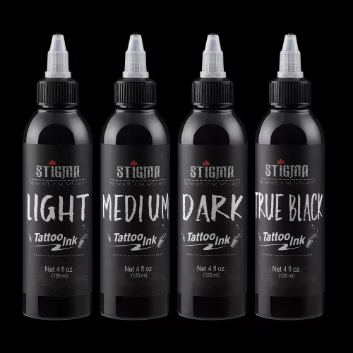 Tetováló festék TI952-D - fekete (dark black) - STIGMA - 120 ml