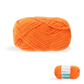   Kmt Style prémium akril fonal 3 szálú 40g - narancs sárga