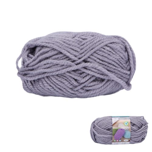 KMT Style prémium akril fonal – 3 szálú, 40 g, hamuszürke