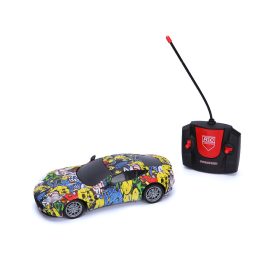   Racing car 1:18 távirányítós sárga i4 BMW 23 x 10 x 6 cm - műanyag 2